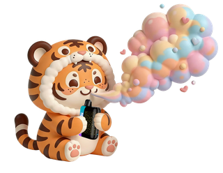TIGER SHISHAの公式タイガーキャラクター